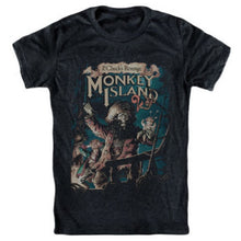 Load image into Gallery viewer, MONKEY ISLAND 2 T-shirt Lechuck&#39;s Revenge Guybrush Threepwood 1991 O Neck Fashion Casual High Quality Print T Shirt Large Size
