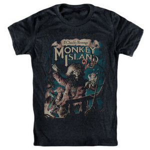 MONKEY ISLAND 2 T-shirt Lechuck's Revenge Guybrush Threepwood 1991 O Neck Fashion Casual High Quality Print T Shirt Large Size
